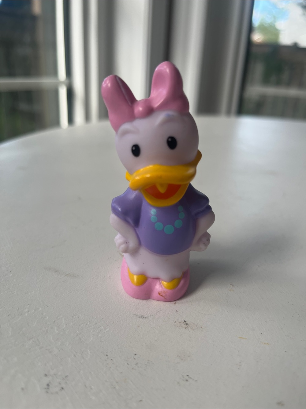 Little People Purple & Pink Daisy Duck Figure